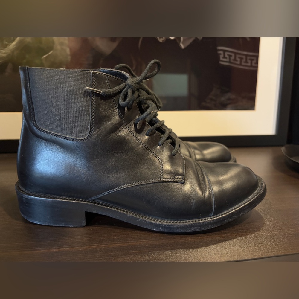 Saint Laurent Black Boots Size 36 - Picture 2 of 6